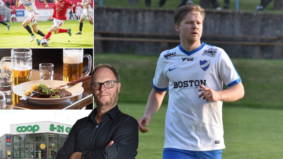 Lokal och allsvensk fotboll, en köttbit som höll på att ställa till det rejält och drömmar om en sportbar i "Domusfastigheten". Det är några av punkterna som Torbjörn Allvin skriver om i sin krönika.