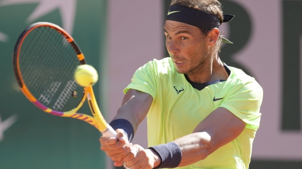 Rafael Nadal vann första matchen i Franska mästerskapen.
