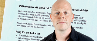 Låter jag som en vaccinationsivrare? 