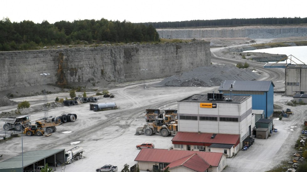 Cementas verksamhet har gjort stort avtryck i Slite.