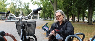 Textil aktivism för det klimatsmarta med att cykla