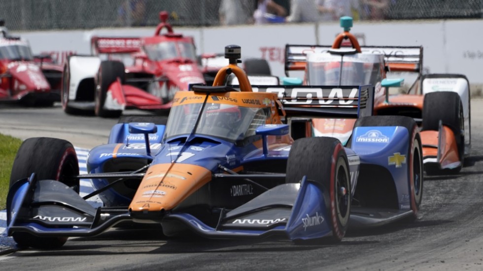 Felix Rosenqvist får inte köra på Road America där han vann i fjol. Arkivbild.