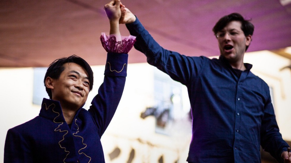 David Huang och Christian Karlsen är taggade. Pressbild.