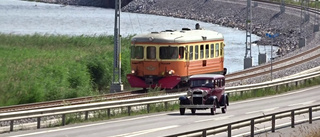 Nostalgisk tur med rälsbuss till Finspång