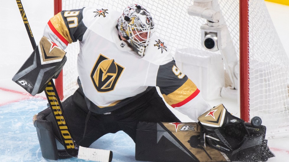 Robin Lehner var tillbaka i storform i Vegasmålet.