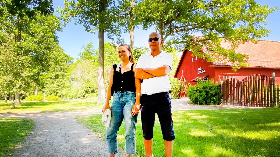 Cecilia och Bo Axelsson besökte Julita gård för första gången och njöt av upplevelsen. Sämre fungerade betallösningen för parkeringen, tyckte de.
