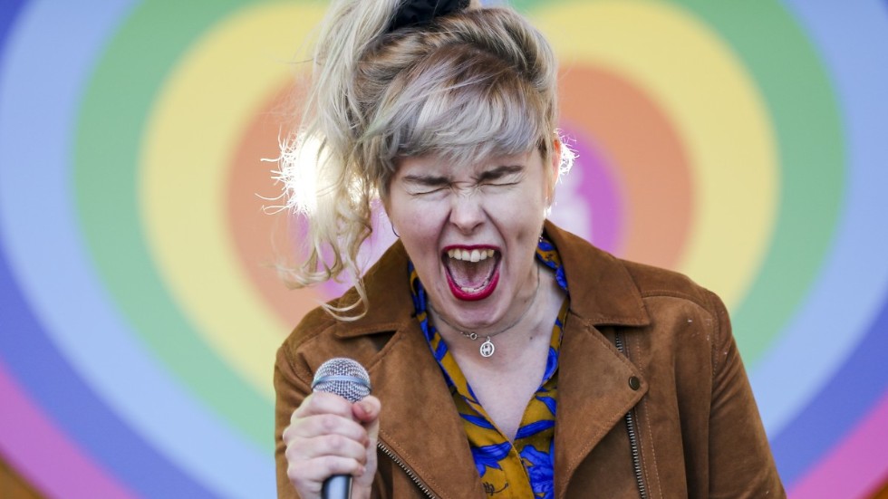 Kornelia Waller gjorde sitt första gig med Edefors Desperados och recensenten har svårt att hålla sig från beröm.