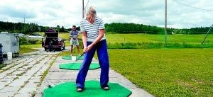 Driving range åter öppen i Gamleby