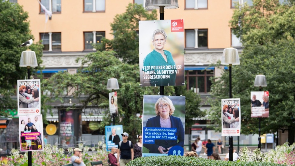 I dag är det bara en av trettio vuxna som är medlem i ett riksdagsparti. Arkivbild.