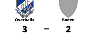 Straffseger för Överkalix hemma mot Boden