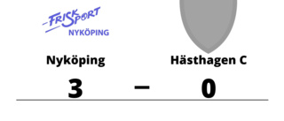 Segerraden förlängd för Nyköping - besegrade Hästhagen C