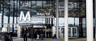 Gallerian Mall of Scandinavia utrymd efter brand