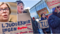 Vilda protesterna: Rektorn befann sig på annan ort