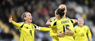 Svensk målfest när Luxemburg krossades med 8–0