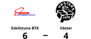 6-4-seger för Eskilstuna BTK mot Väster