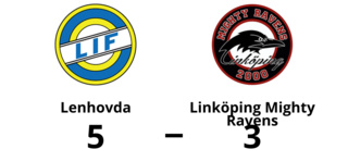 Linköping Mighty Ravens föll på bortaplan mot Lenhovda