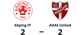 ADAS United spelade lika borta mot Köping FF