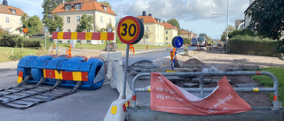 Stängdes akut av säkerhetsskäl – nu öppnar Östermalmsgatan igen