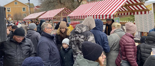 JUST NU: Årets första julmarknad – i Torshälla