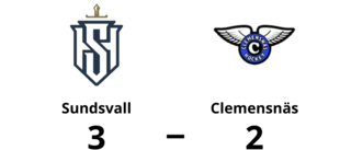 Straffar avgjorde – Sundsvall vann mot Clemensnäs