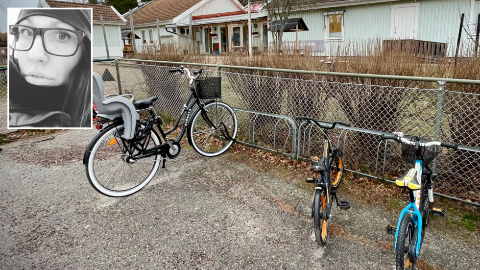"All forskning visar att barn mår bäst i små sammanhang, och nu ska man trycka in barn från tre förskolor i de som blir kvar", säger läraren Jenna Lilliecrona, som också har barn på nedläggningshotade Tomtahill.