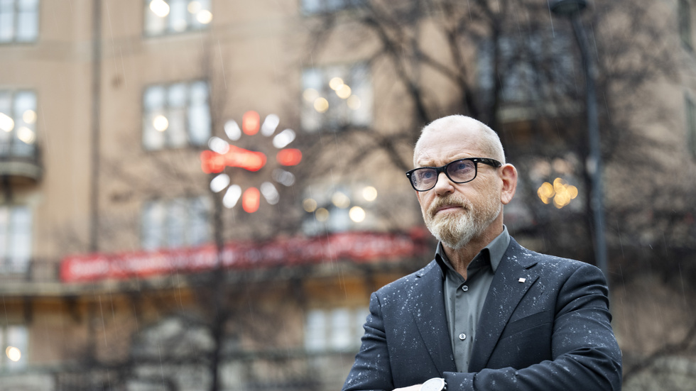 LO:s ordförande Johan Lindholm. Arkivbild.