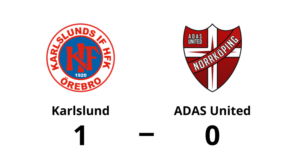 Karlslund vann mot ADAS United