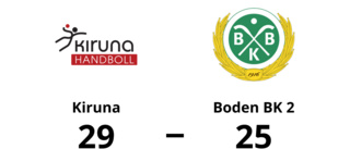 29-25-seger för Kiruna – besegrade Boden BK 2