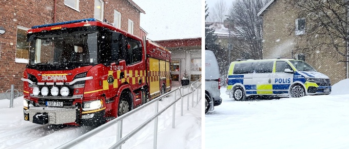 Brand på toalett på Engelska skolan – elever evakuerades