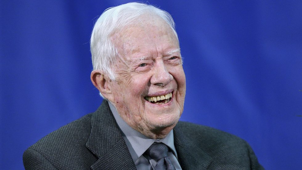 USA:s tidigare president Jimmy Carter blev 100 år. Arkivbild.