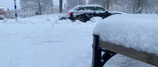 SMHI varnar för mycket snö under natten