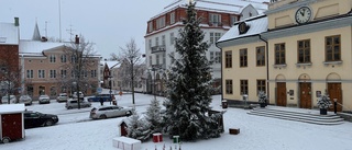 Snöfall över Västervik – flera centimeter spås komma under fredagen • Då ska det sluta snöa