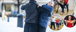 Första dansbilderna på Charlotte Kalla inför Let's dance