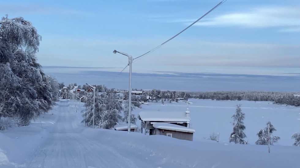 Den stillsamma byn vid Lainioälven har skakats av det misstänkta mordet som skedde på tisdag förra veckan.