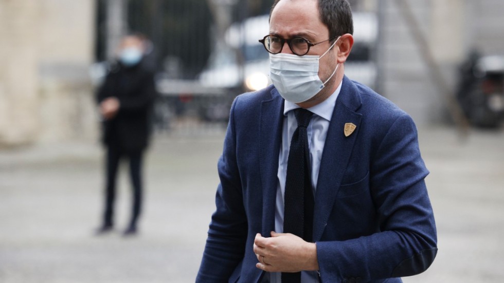 Belgiens justitieminister Vincent Van Quickenborne. Arkivbild.
