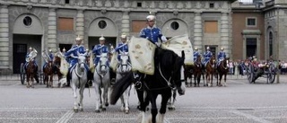 På marsch för Holmen