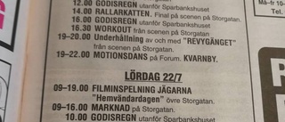 – Tystnad, kameran går ...