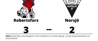 Robertsfors slog Norsjö med uddamålet