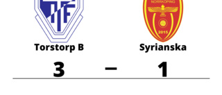 Torstorp B bröt Syrianska segersvit