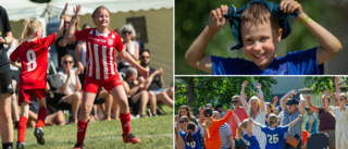 Högsommarvärme och fotbollsfest