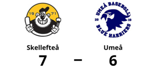 7-6 för Skellefteå mot Umeå