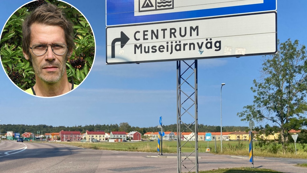 Lars Norberg från Sörmlands arkeologi AB kommer att söka efter en gammal husgrund i korsningen Storgatan/Stallarholmsvägen.