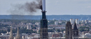 Brand i katedral i Frankrike under kontroll