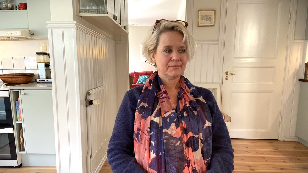 Magdalena Wold, kände sig genuint orolig för Anges när hon tvingades av tåget, vilket var orsaken till att hon klev av tillsammans med henne.