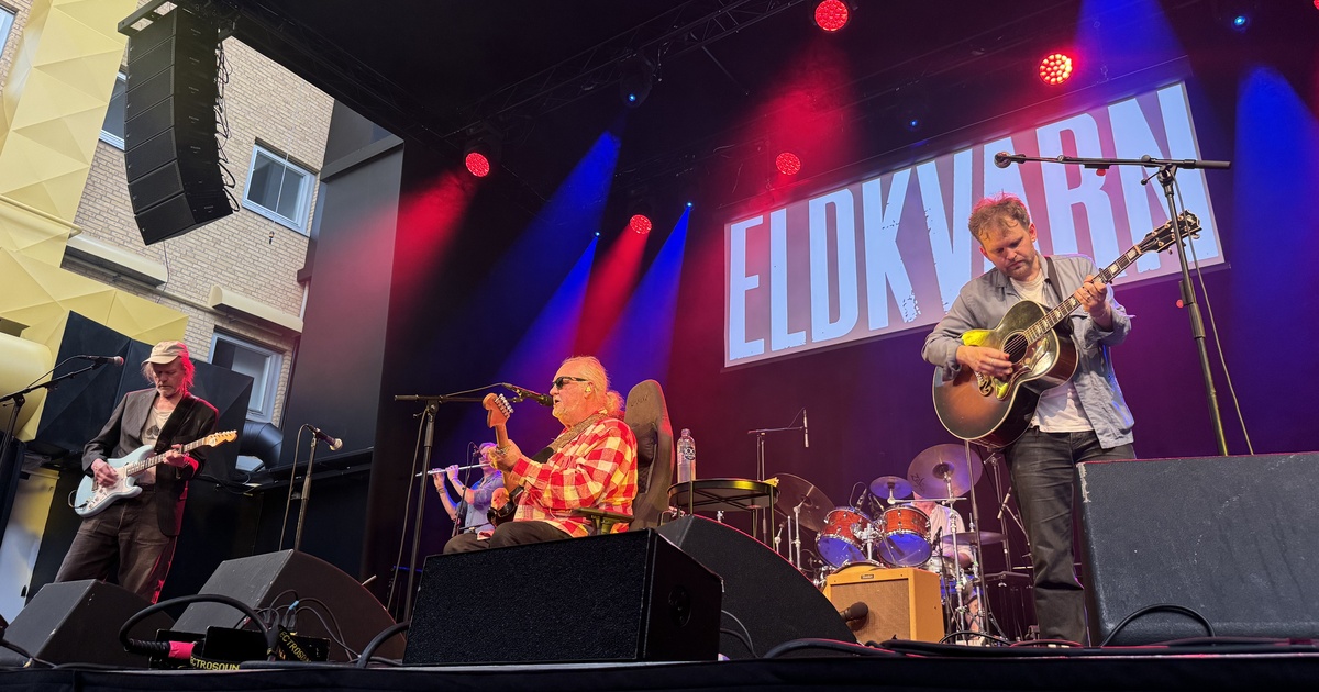 EMIL OSKAR ANDERSSON: Eldkvarns konsert avbröts – på grund av ryggproblem