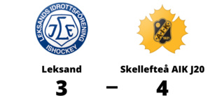 Segern mot Leksand gör Skellefteå AIK J20 till serieledare