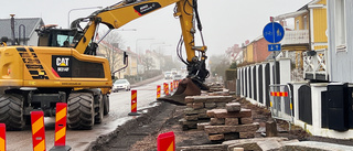 Dubbel avspärrning väntar på Östermalmsgatan