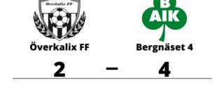 Bergnäset 4 har sju raka segrar - vann mot Överkalix FF med 4-2