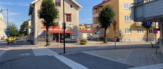 Förbudsmålningen behövs inte på trottoaren i centrum