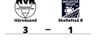 Seger med 3-1 för Härnösand mot Skellefteå B